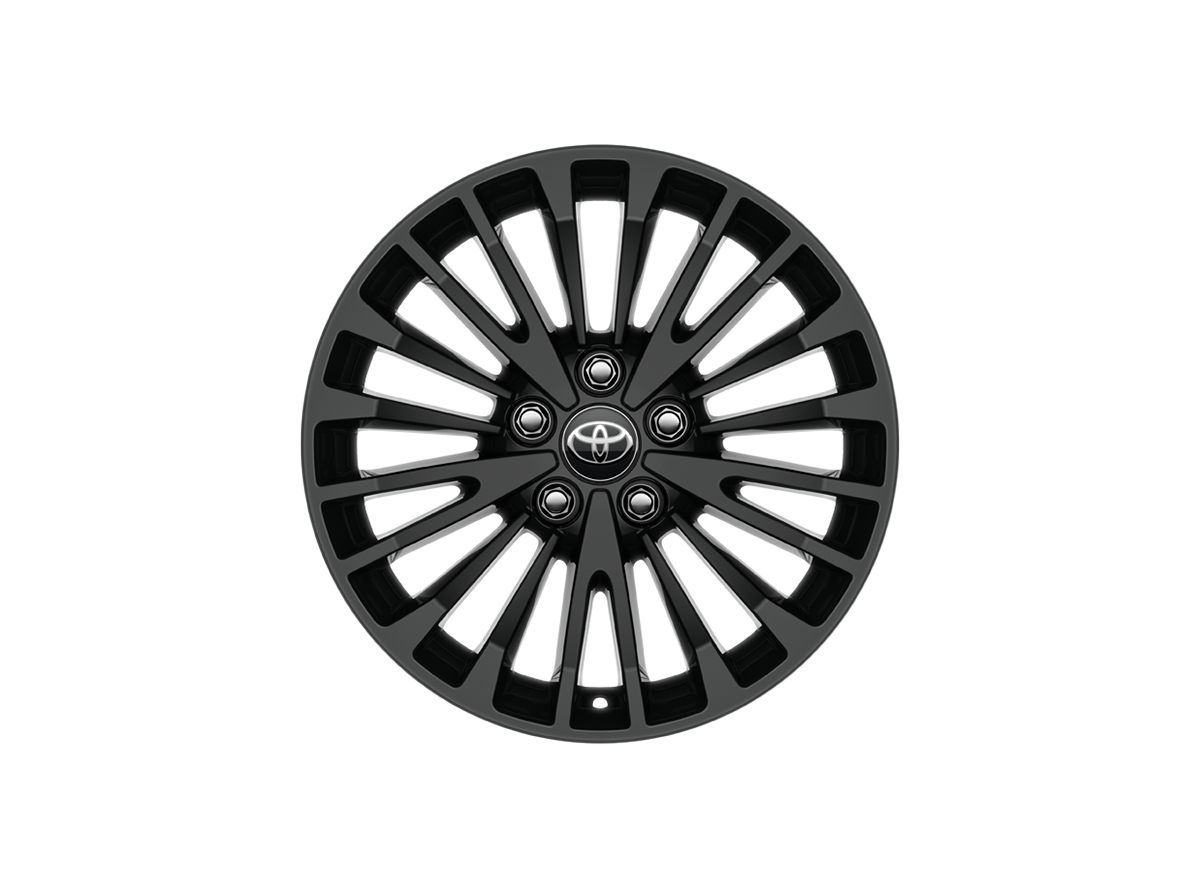 Stříbrný automobilový disk.